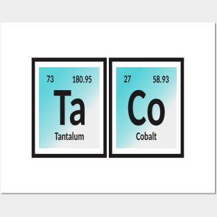 Taco | Periodic Table of Elements Posters and Art